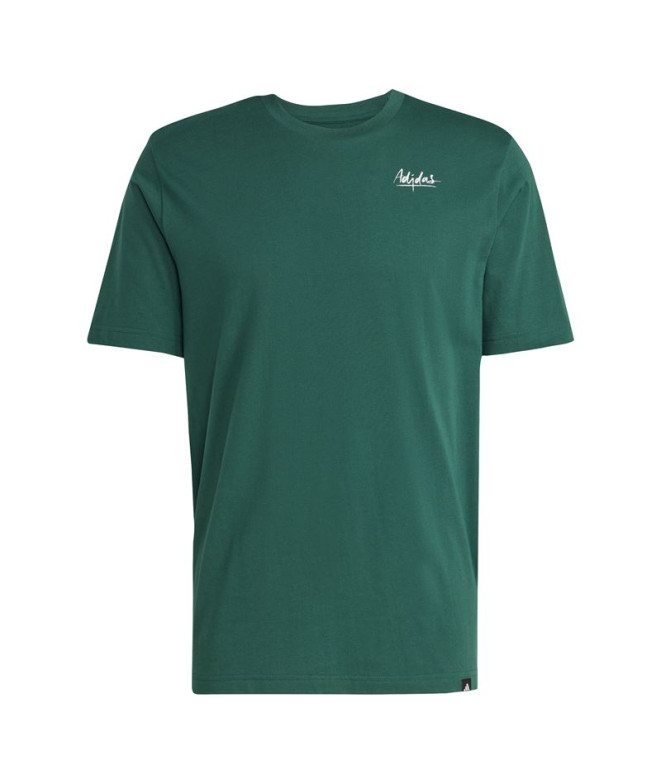 Camiseta Adidas Sl Bowl Hombre Verde Oscuro