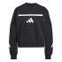 Moletom Adidas Z.N.E. Swt Mulher Preto/Branco