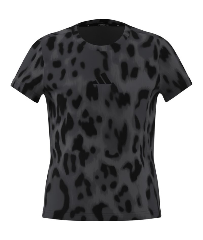 Camiseta adidas Jg Future Icons Aop Niña Gris