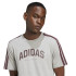 Camiseta adidas Colleg Homem Cinza