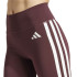 Collants De Fitness Adidas Opt Ess 3Bandas Femme Rubaur/Blanco