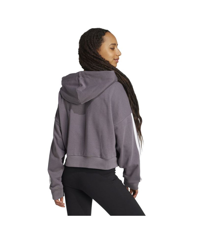 Moletom adidas 3Bandas French Terry Qz Hd...