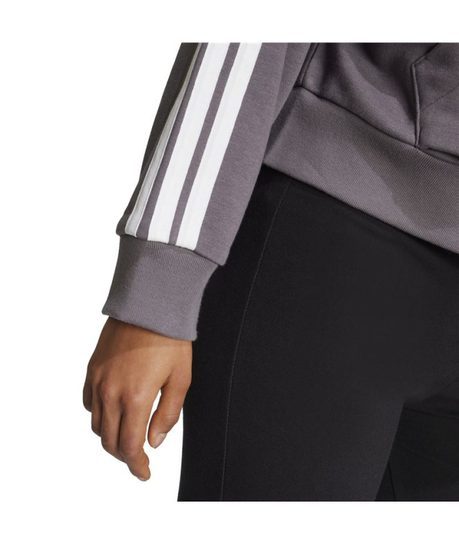 Moletom adidas 3Bandas French Terry Qz Hd...