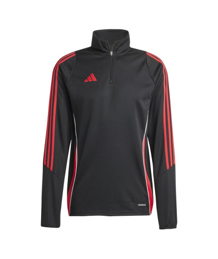 Camiseta De Futebol Adidas Tiro24 Tr Homem Preto