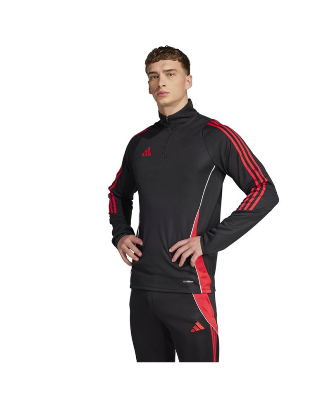 Camiseta De Futebol Adidas Tiro24 Tr Homem Preto