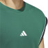 T-shirt De Basket-ball Adidas Bos Tank Homme Vert Foncé/Noir