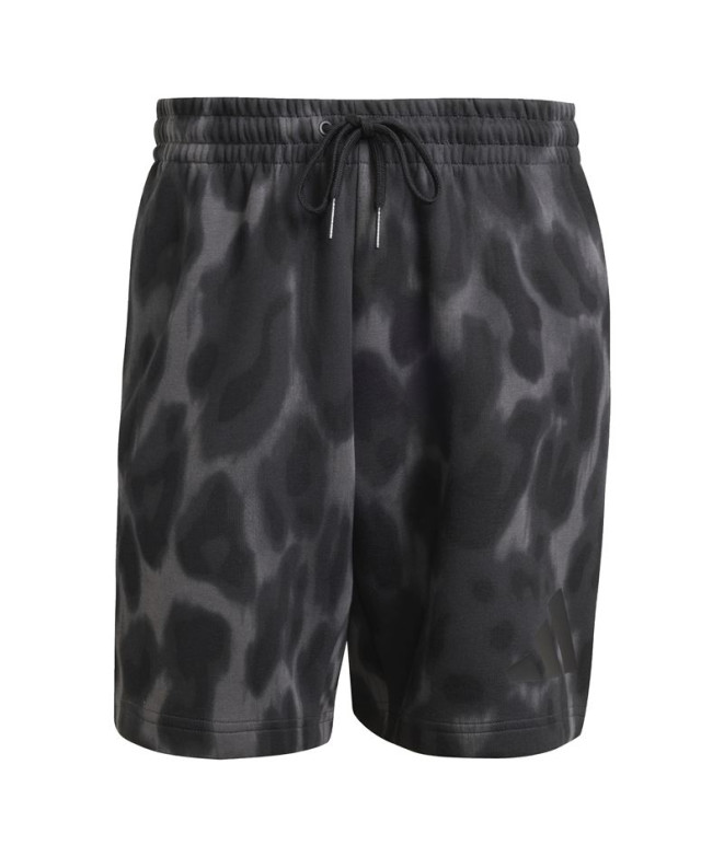 Pantalones Adidas Future Icons 3Bar Sho Hombre Gris