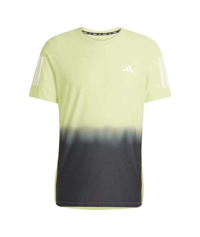 Camiseta de Running adidas Own the Run Cb Hombre Amarillo