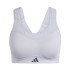 Brassiere de sport De Fitness adidas Tlrdim Hs Bra Femme Argent