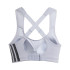 Sutiã esportivo De Fitness adidas Tlrdim Hs Bra Mulher Prata