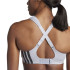 Brassiere de sport De Fitness adidas Tlrdim Hs Bra Femme Argent
