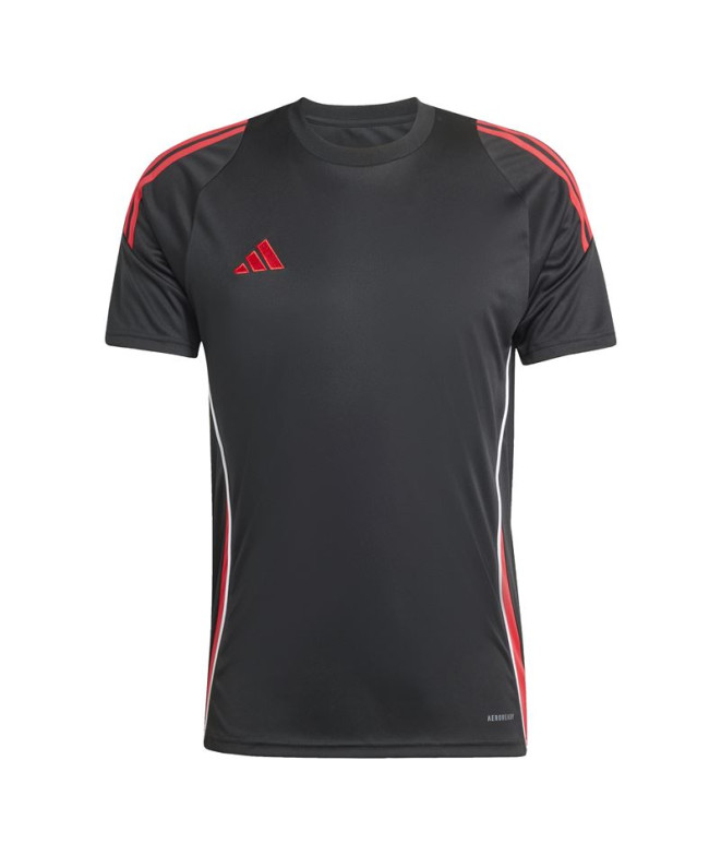 Camiseta De Fútbol Adidas Tiro24 Jsy Hombre Negro