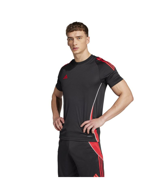 Camiseta De Futebol Adidas Tiro24 Jsy Homem Preto