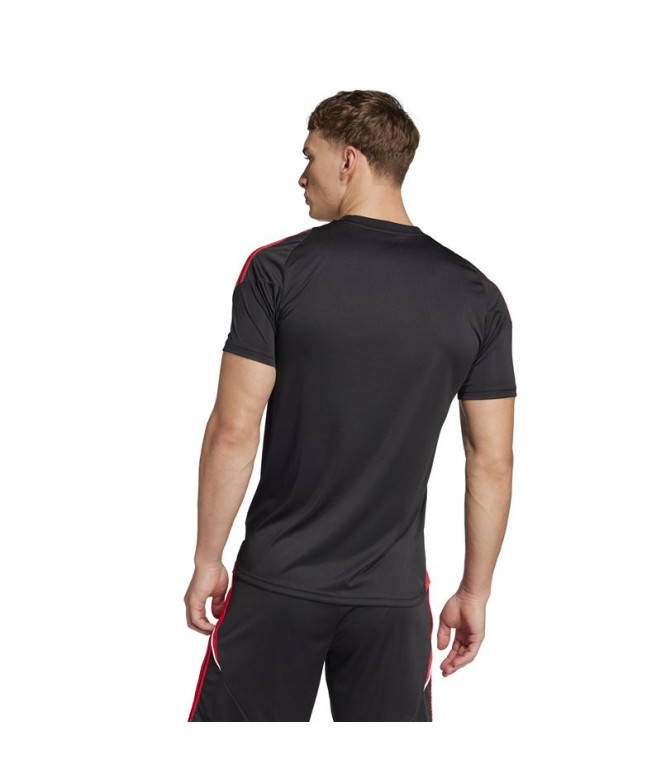 Camiseta De Futebol Adidas Tiro24 Jsy Homem Preto