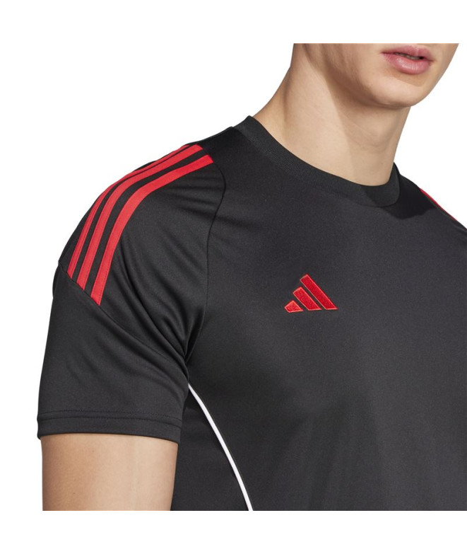 Camiseta De Futebol Adidas Tiro24 Jsy Homem Preto