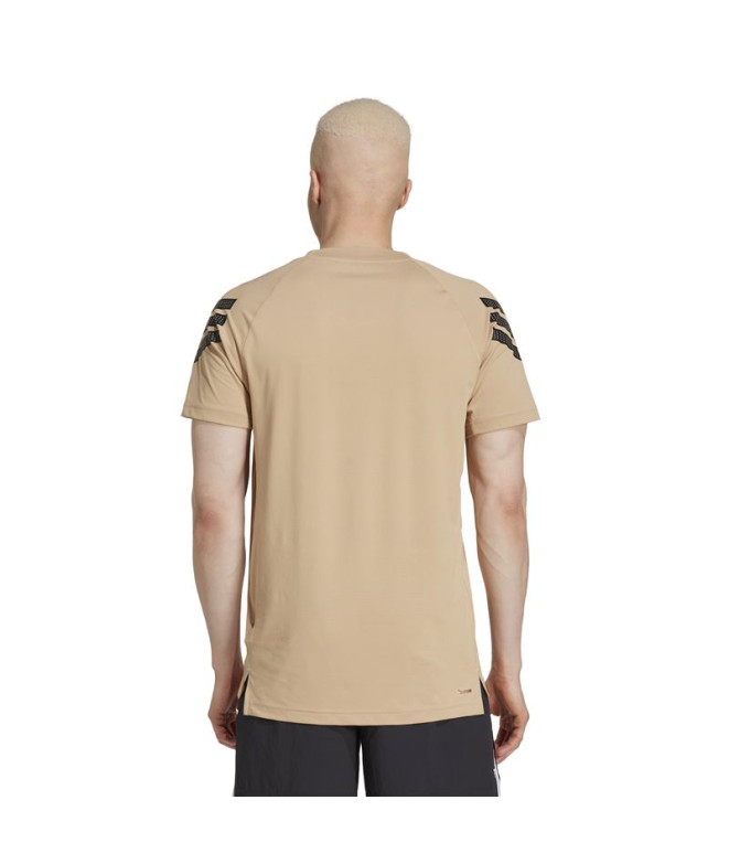 Camiseta de Fitness adidas Gym+ 3Bandas Homem...