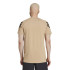 Camiseta de Fitness adidas Gym+ 3Bandas Homem Cinza Claro/Preto