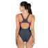 Bañador Aquarapid Costume Mujer Gris Titanio