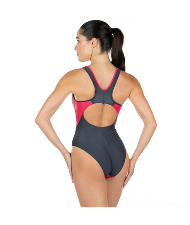 Maillot de bain Aquarapid Maillot Femme Gris...