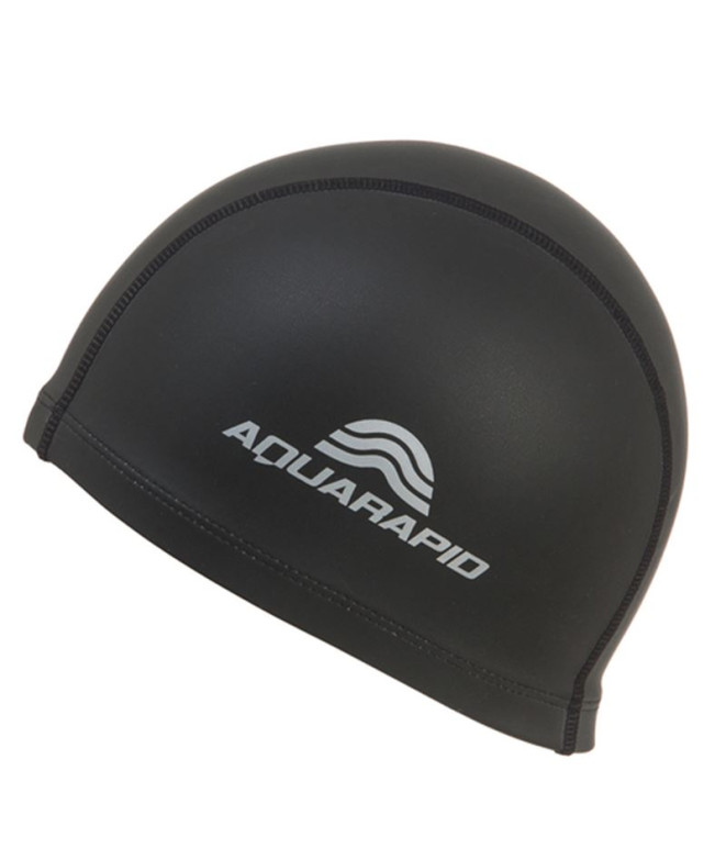 Gorro de Natación Aquarapid Cuffia Silicone Skin Nero