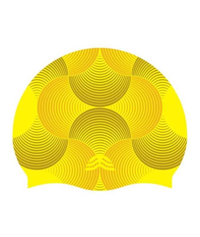 Gorro de Natación Aquarapida Cuffia Circle Yellow Unisex