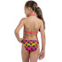 Fato de banho de Natação Aquarapid Costume 2Pz Fúcsia/Amarelo Menina