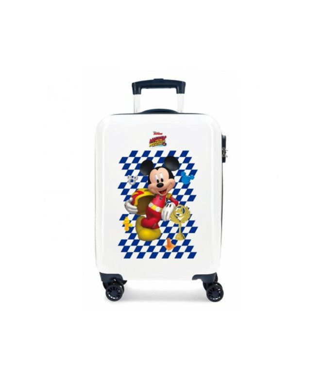 Maleta Disney Abs Suitcase 55Cm.4W. Mickey Good Mood Azul