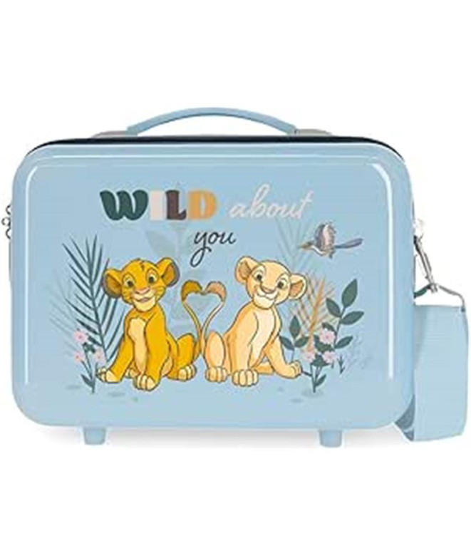 Neceser Disney Abs Vanity Case. Before The Bloom Rey León Azul