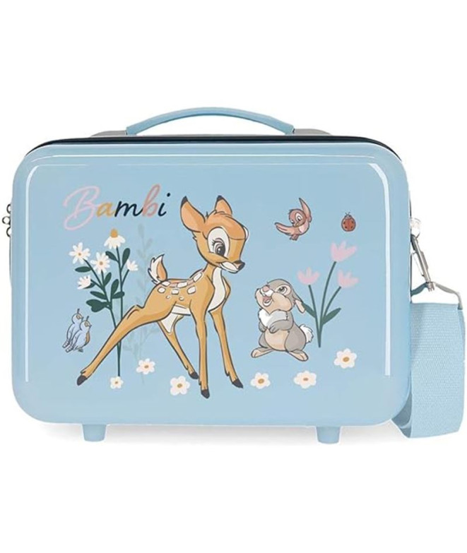 Neceser Disney Abs Vanity Case. Before The Bloom Bambi Azul