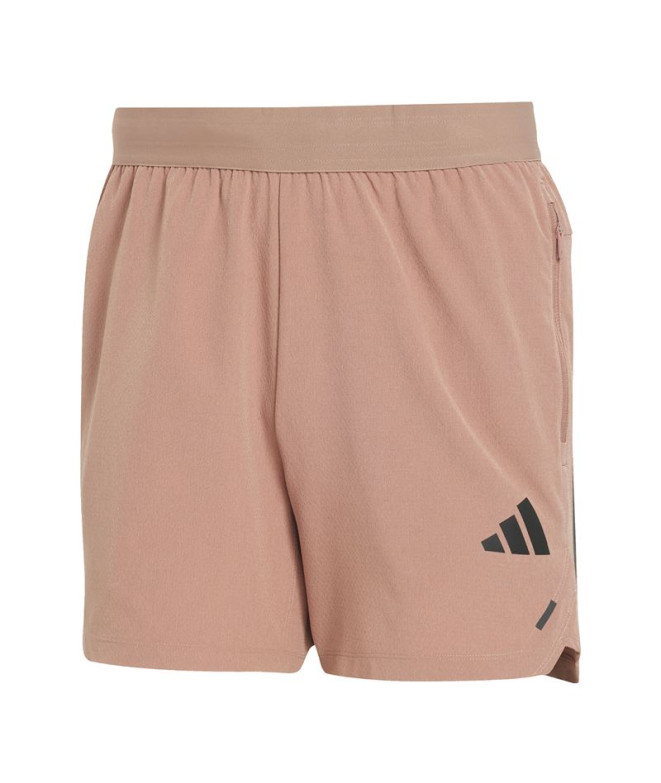 Pantalones de Fitness adidas Power 3Bandas Short Hombre Rosa