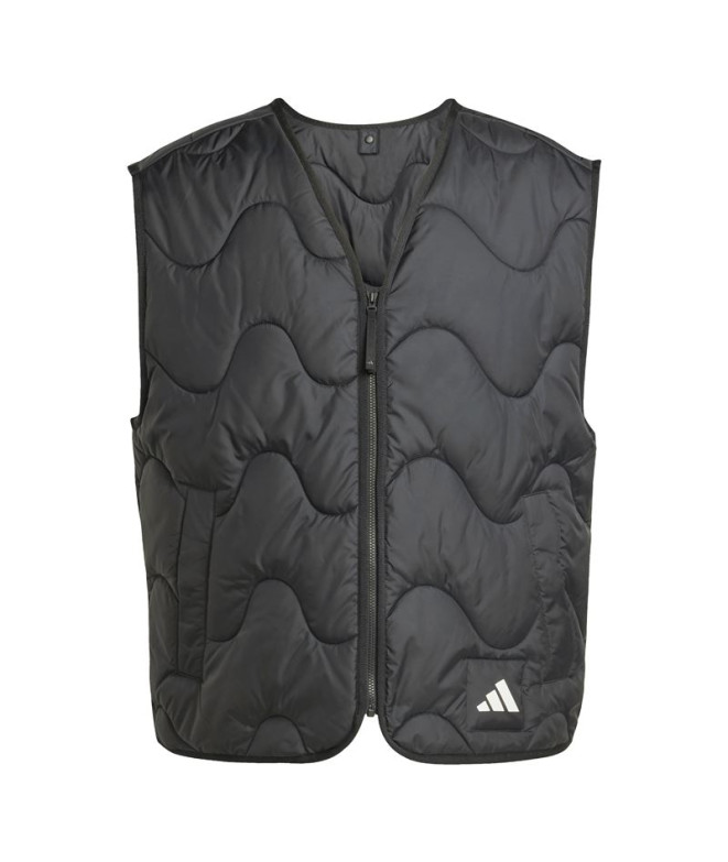 Chaleco de Montaña adidas Nuganic Insulated V Hombre Negro