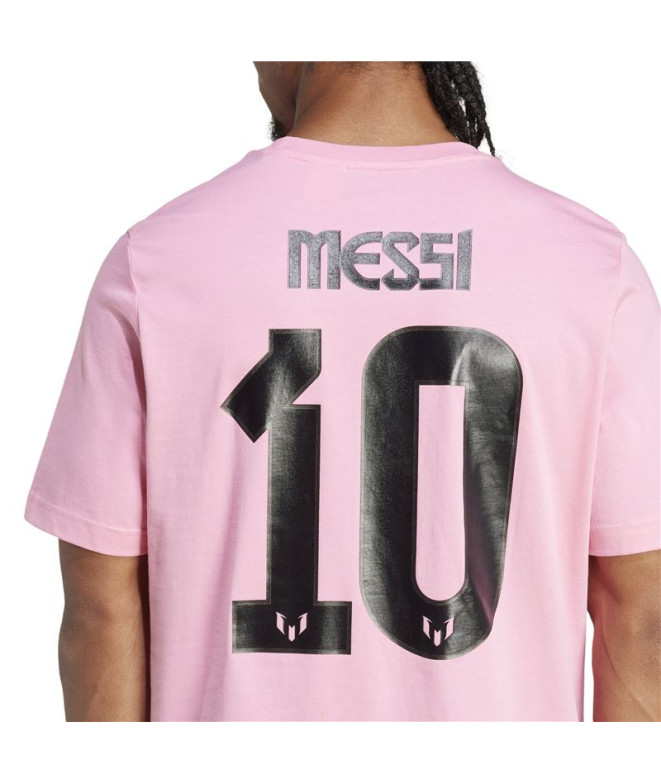T-shirt De Football Adidas Messi N&N G Homme Rose