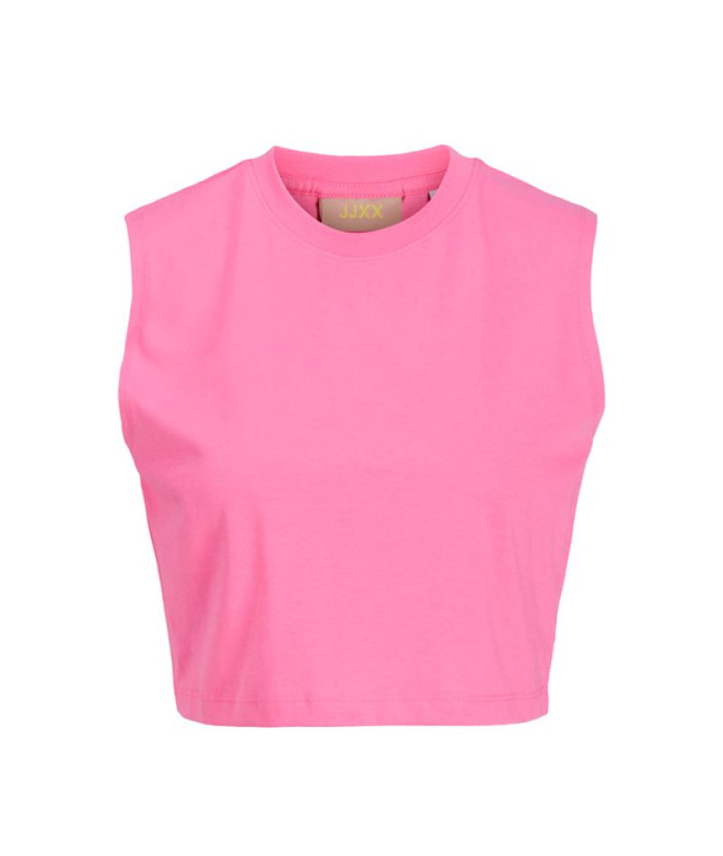 Camiseta Jack and Jones Jxalvira Slim Sl Crop Every Morning Glory Mujer