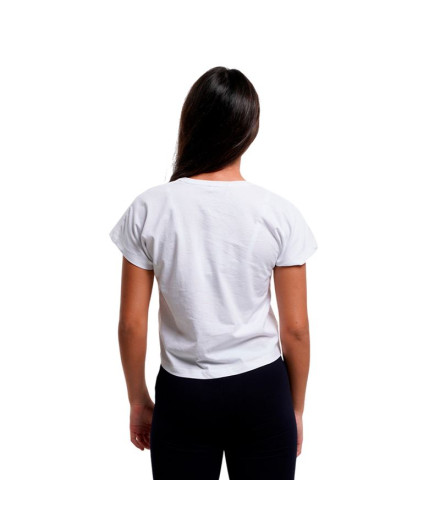 T-shirt nommez-le Nkfvilma Capsl Crop F1 Bright White Enfant 2