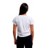 Camiseta nomeie-a Nkfvilma Capsl Crop F1 Bright White Infantil