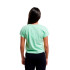 Camiseta nomeie-a Nkfvilma Capsl Crop F1 Arcadian Green Infantil