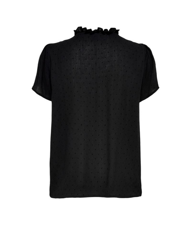 Camiseta Only Jdylima Life S/S Noos Preto Mulher