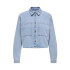 Camisa Only Jdymarly  Boxy Shacket Dnm Noos Light Blue Denim Mujer