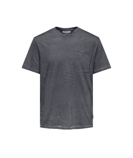 T-shirt ONLY & SONS Onsbale Reg Ss Dark Navy Homme