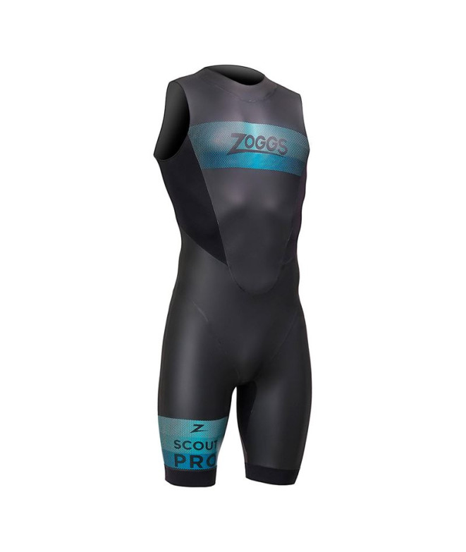 Neopreno de Natación Zoggs Scout Pro Shorty Hombre Negro/Azul