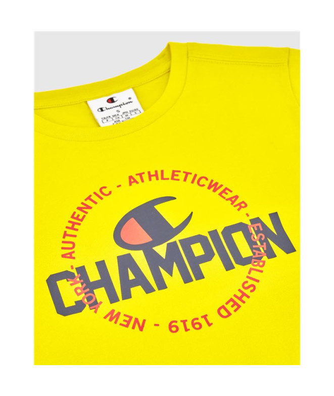 Survêtement Champion Enfant Jaune/Marin