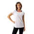 T-shirt de Fitness Ditchill T-Shirt Ariana Femme Blanc
