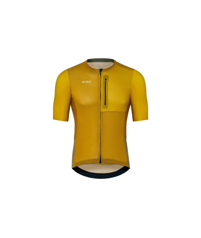 Maillot de Ciclismo Hyru Advanced Cargo Hombre Mostaza