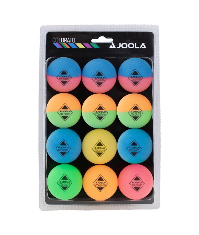 Pelotas de Ping-Pong Joola Colorato 12Uds. Colores