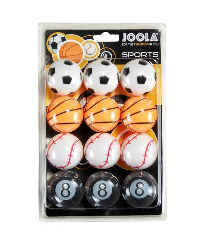 Pelotas de Ping-Pong Joola Sports 12Uds. Blanco