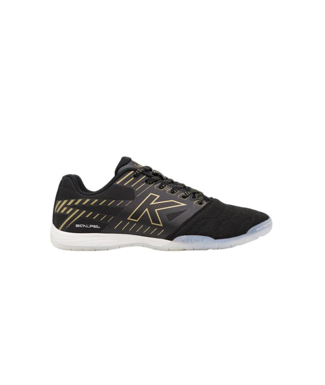 Zapatillas de Fútbol sala Kelme Scalpel Negro/Gold