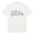 Camiseta Lacoste Tee-Shirt Homem Branco Quebrado
