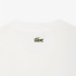 Camiseta Lacoste Tee-Shirt Homem Branco Quebrado