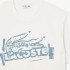 Camiseta Lacoste Tee-Shirt Homem Branco Quebrado