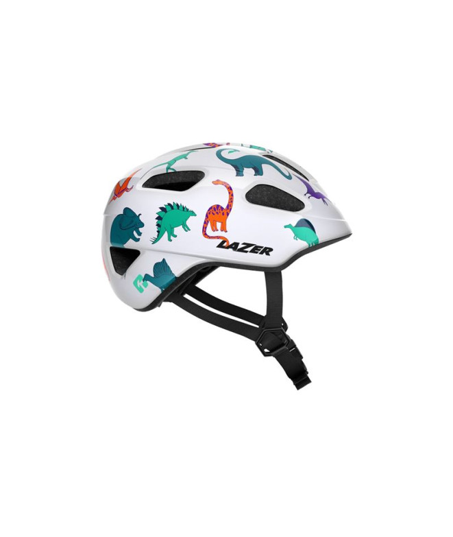 Casco de Ciclismo Lazer Pnut KinetiCore Dinosaurs +GR Infantil